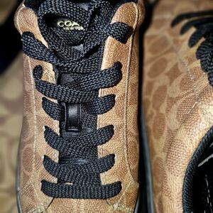 Coach Brown Sneakers with Black Laces